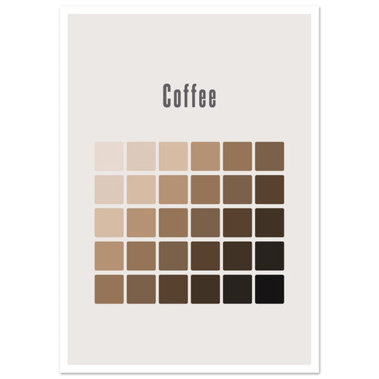 Coffee Colors - quadrat